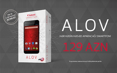 Bakcell introduces new brand smartphone ALOV.