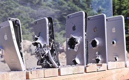 How many Iphones does it take to stop an Ak-74 bullet?